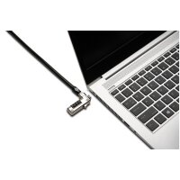Kensington Slim NanoSaver® Ultra Kombinationsschloss - 1,8 m - Kensington - Zahlenschloss - Schwarz - Metallisch