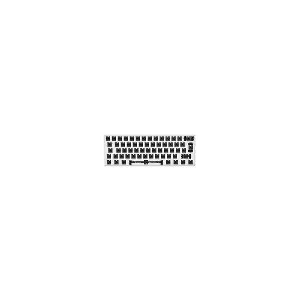 Sharkoon Skiller SGK50 S4 Barebone - 60% - Kabelgebunden - USB - RGB-LED - Weiß