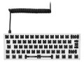 Sharkoon Skiller SGK50 S4 Barebone - 60% - Kabelgebunden - USB - RGB-LED - Weiß