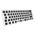 Sharkoon Skiller SGK50 S4 Barebone - 60% - Kabelgebunden - USB - RGB-LED - Weiß