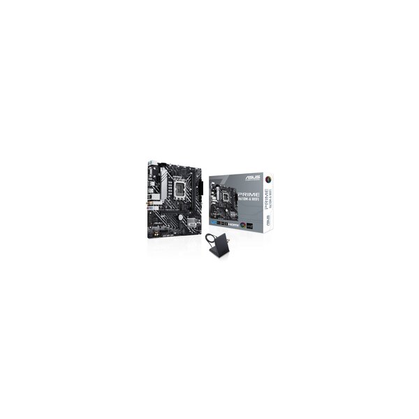 ASUS PRIME H610M-A WIFI - Intel - LGA 1700 - Intel® Celeron® - Intel® Pentium® Gold - Intel® Core™ i3 - Intel® Core™ i5 - Intel® Core™... - LGA 1700 - DDR5-SDRAM - 96 GB