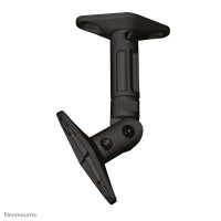 Neomounts SPEAKER-W100BLACK Lautsprecher-Halterung - universal - volle Bewegung - Zimmerdecke - Wand - 3,5 kg - Kunststoff - Schwarz - Wand - 0 - 180°