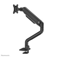Neomounts DS70S-950BL1 Monitorarm 17-49" - Gasfeder - Topfix - 180°-Stopp - Klemme/Durchführung - 18 kg - 43,2 cm (17") - 124,5 cm (49") - 100 x 100 mm - Schwarz