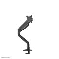 Neomounts DS70S-950BL1 Monitorarm 17-49" - Gasfeder - Topfix - 180°-Stopp - Klemme/Durchführung - 18 kg - 43,2 cm (17") - 124,5 cm (49") - 100 x 100 mm - Schwarz