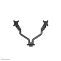 Neomounts DS70S-950BL2 Monitorarm 17-35" - Gasfeder - Topfix - 180°-Stopp - Klemme/Durchführung - 43,2 cm (17") - 88,9 cm (35") - 100 x 100 mm - Höhenverstellung - Schwarz