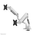 Neomounts DS70S-950WH2 Monitorarm 17-35" - Gasfeder - Topfix - 180°-Stopp - Klemme/Durchführung - 43,2 cm (17") - 88,9 cm (35") - 100 x 100 mm - Höhenverstellung - Weiß