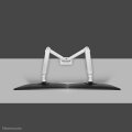 Neomounts DS70S-950WH2 Monitorarm 17-35" - Gasfeder - Topfix - 180°-Stopp - Klemme/Durchführung - 43,2 cm (17") - 88,9 cm (35") - 100 x 100 mm - Höhenverstellung - Weiß