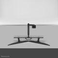 Neomounts DS75S-950BL2 Monitorarm 17-32" - Gasfeder - Topfix - 180°-Stopp - Klemme/Durchführung - 43,2 cm (17") - 81,3 cm (32") - 100 x 100 mm - Höhenverstellung - Schwarz