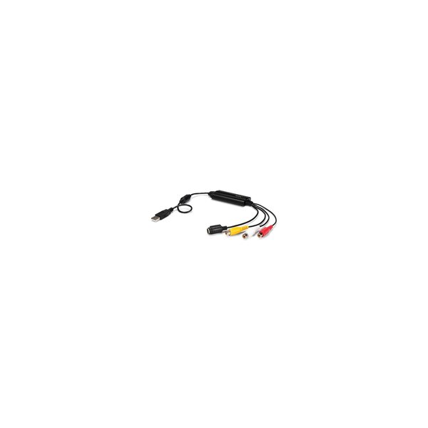 StarTech.com SVID2USB232 - Schwarz - Composite + S-Video + RCA - EM28281 - Kunststoff - CE - FCC - REACH - NTSC - PAL - SECAM