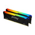 Kingston FURY Beast 16GB 3600MT/s DDR4 CL17 DIMM (2er-Kit) RGB - 16 GB - 2 x 8 GB - DDR4 - 288-pin DIMM