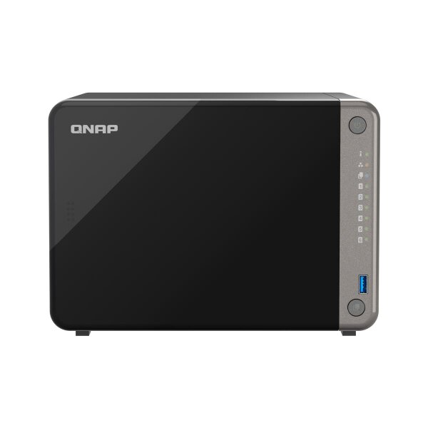 QNAP TS-AI642-8G - NAS - Tower - ARM - Cortex-A76 - Schwarz