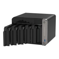 QNAP TS-AI642-8G - NAS - Tower - ARM - Cortex-A76 - Schwarz