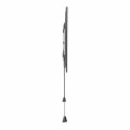 Manhattan 461948 - 109,2 cm (43") - 2,54 m (100") - 200 x 200 mm - 800 x 400 mm - Stahl - Schwarz