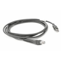 Zebra CBA-U21-S07ZBR - Schwarz - 2,1 m - USB - EAS - Männlich - Männlich