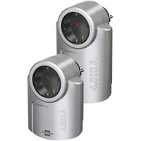 Brennenstuhl BN-SPP01 - 1 AC-Ausgänge - Typ F - 230 V - 16 A - 3680 W - Schwarz - Silber