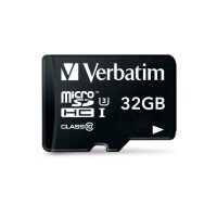 Verbatim PRO - Flash-Speicherkarte (SD-Adapter inbegriffen) - 32 GB