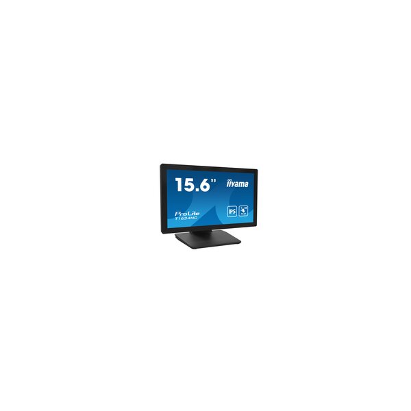 Iiyama ProLite Ein 15.6" (39,5 cm) Full HD Monitor mit P-Cap 10-Punkt-Multitouch - IPS Panel Technologie - Edge-to-Edge Glas und Touch-durch-Glas Technologie - 39,6 cm (15.6") - 1920 x 1080 Pixel - Full HD - LED - 25 ms - Schwarz
