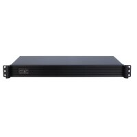 Inter-Tech IPC-K-126L - Rack - Server - Schwarz - Mini-ITX - Stahl - 1U
