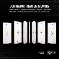 Corsair Dominator Titanium CMP32GX5M2B6400C32W - 32 GB - 2 x 16 GB - DDR5 - 6400 MHz - 288-pin DIMM