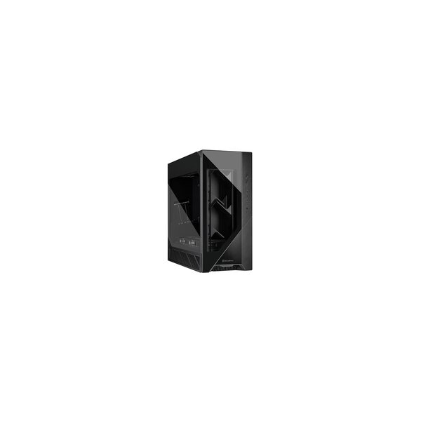 SilverStone SST-ALF2B-G - PC - Schwarz - ATX - micro ATX - Mini-ITX - XL-ATX - Aluminium - Kunststoff - Stahl - Gehärtetes Glas - 1200 W - PS2