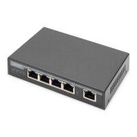 DIGITUS 4-Port Gigabit 4PPoE Extender, 802.3at, 60 W