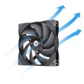 Thermaltake SWAFAN GT14 - Ventilator - 14 cm - 500 RPM - 2000 RPM - 36,1 dB - 109 cfm