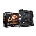 Gigabyte A520M DS3H V2 Mainboard - Unterstützt AMD Ryzen 5000 Serie AM4 CPUs - bis zu 4733 MHz DDR4 (OC) - PCIe 3.0 x16 - GbE LAN - USB 3.2 Gen 1 - AMD - Sockel AM4 - AMD Ryzen 3000 Series - AMD Ryzen Threadripper 3000 Series - AMD Ryzen Threadripper PRO