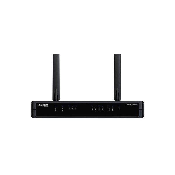 Lancom 1800VAW (EU) - Schwarz - DSL - LAN - Leistung - WAN - WLAN - 1 Lüfter - Extern - 3 dBi - SNMPv1,v2c,v3