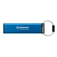 Kingston 256GB IronKey Keypad200 AES-256 - Flash-Speicher...
