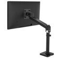 Ergotron NX Series NX MONITOR ARM BLACK - Klemme - 8 kg - 86,4 cm (34") - 100 x 100 mm - Höhenverstellung - Schwarz