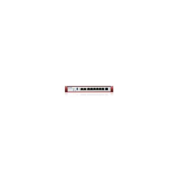 ZyXEL USG FLEX 200HP - 5 Gbit/s - 1,2 Gbit/s - 2000 Mbit/s - 191,9 BTU/h - IKEv2 - IPSec - SSL - Kabelgebunden