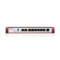 ZyXEL USG FLEX 200HP - 5 Gbit/s - 1,2 Gbit/s - 2000 Mbit/s - 191,9 BTU/h - IKEv2 - IPSec - SSL - Kabelgebunden