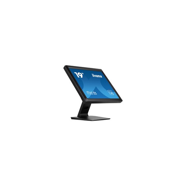 Iiyama ProLite Der T1931SR-B1S basiert auf den neuesten 5-Wire-Resistive-Touchscreens - 48,3 cm (19") - 1280 x 1024 Pixel - SXGA - LCD - 14 ms - Schwarz