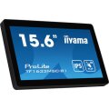 Iiyama ProLite Ein 15.6" (39.5 cm) PCAP Open Frame 10-Punkt-Multitouch-Monitor mit Edge-to-Edge Glas und IPS-Panel-Technologie - 39,6 cm (15.6") - 1920 x 1080 Pixel - Full HD - 5 ms - Schwarz