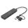 DIGITUS - DA-70235 - USB Hub 4P. USB 3.0 Slim 0,2m