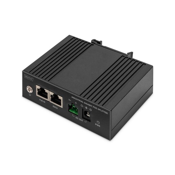 DIGITUS - DN-651140 - PoE+ Splitter Indust. Hutsch.