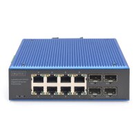 DIGITUS - DN-651153 - Ind. GB PoE Switch 10P 2xSFP