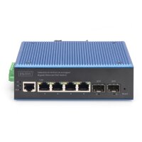 DIGITUS - DN-651155 - Ind. GB PoE Man.Sw. 6P 2xSFP