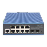 DIGITUS - DN-651156 - Indus. GB Man.Sw. 10P 2xSFP