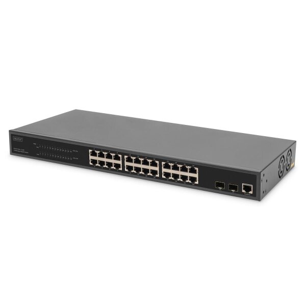 DIGITUS - DN-95359 - 19" GB Man. Switch 26p 2xSFP