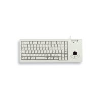 Cherry XS Trackball - Volle Größe (100%) - Kabelgebunden - USB - QWERTZ - Grau
