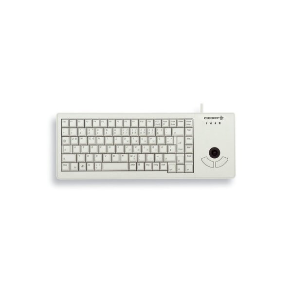 Cherry XS Trackball - Volle Größe (100%) - Kabelgebunden - USB - QWERTZ - Grau