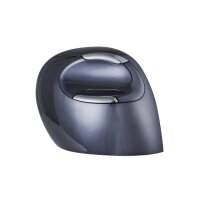 Bakker Evoluent D Wireless - rechts - Vertikale Ausführung - Laser - RF Wireless - 3200 DPI - Schwarz
