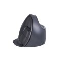 Bakker Evoluent D Wireless - rechts - Vertikale Ausführung - Laser - RF Wireless - 3200 DPI - Schwarz
