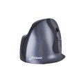 Bakker Evoluent D Wireless - rechts - Vertikale Ausführung - Laser - RF Wireless - 3200 DPI - Schwarz