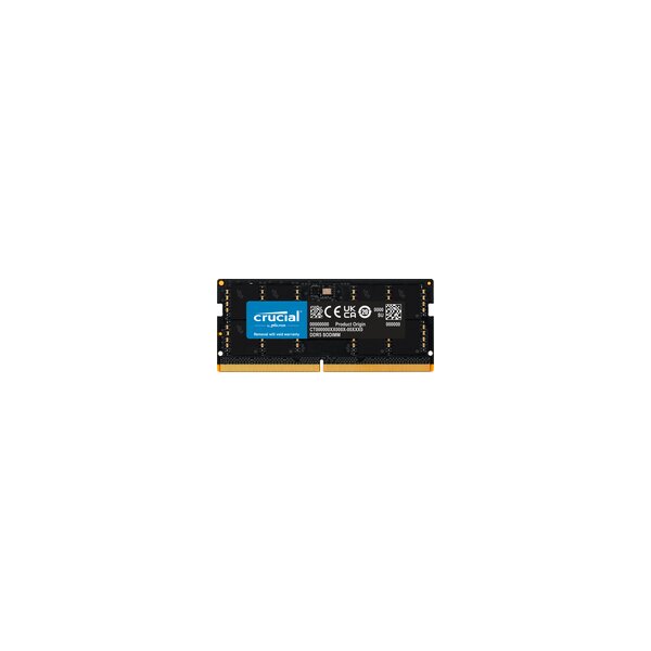 Crucial CT32G48C40S5 - 32 GB - 1 x 32 GB - DDR5 - 4800 MHz - 262-pin SO-DIMM
