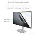 StarTech.com Displayschutzfolie für 23,8 Zoll (60cm) PC Display - Monitor Blickschutzfolie - Bildschirmsichtschutz - Blau Licht Filter - 16:9 Breitbild - Matt/Hochglanz - 60,5 cm (23.8") - 16:9 - Monitor - Rahmenloser Blickschutzfilter - Privatsphäre - 98