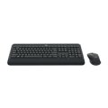 Logitech 920-008923 - Volle Größe (100%) - Kabellos - RF Wireless - QWERTY - Schwarz - Maus enthalten
