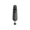 Logitech R500 - Bluetooth/RF - USB - 20 m - Graphit