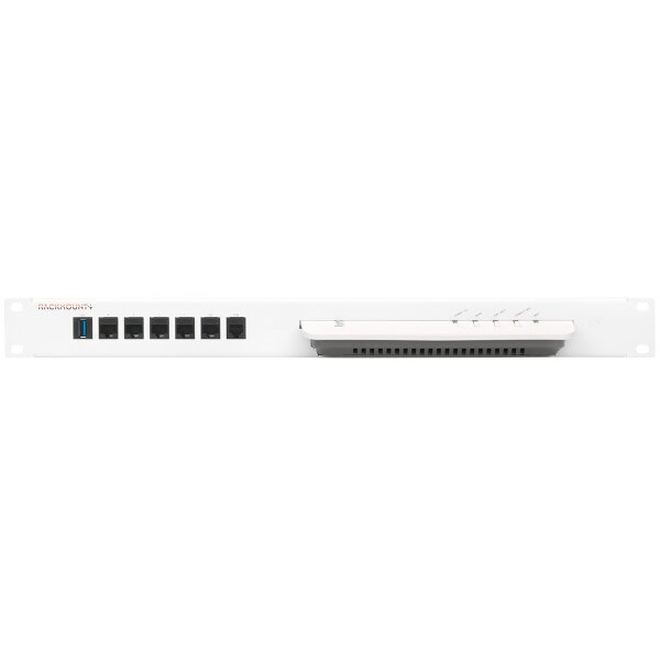 Rackmount.IT RM-FB-T2 - Montageschelle - Weiß - 1U - 0,5 m - AVM FRITZ!Box 5530 - 6850 LTE - 7530 - 482 mm